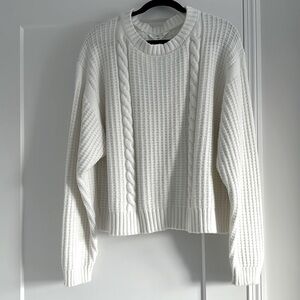 Tavi Active White Sweater, Size XL